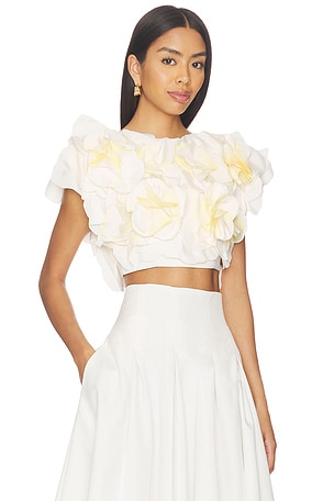 Acler Jackhill Top in White