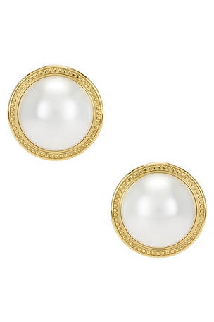 PENDIENTES RUE CLER PEARL Cendre