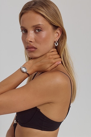 Cendre Kate Watch in Metallic Silver