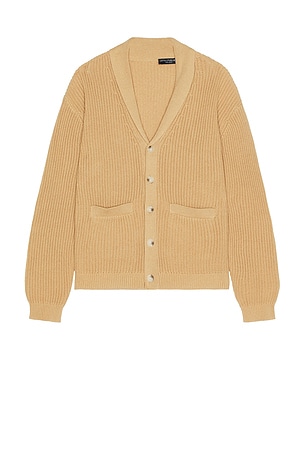 Chunky Shawl Collar Cardigan Central Park West