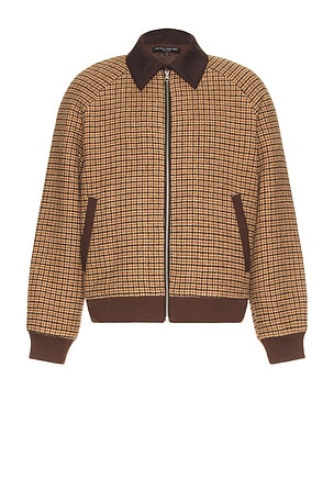 Plaid Bomber Jacket Central Park West