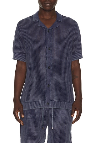 Henry Snow Wash Camp Shirt Central Park West