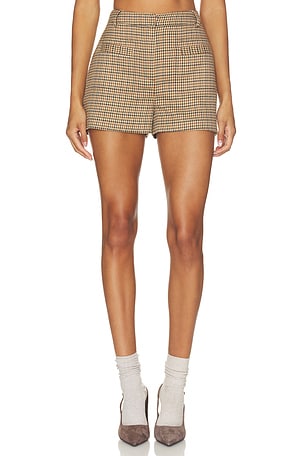 Astor Plaid Mirco Short Central Park West