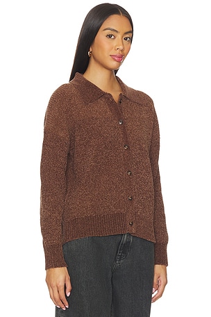 Central Park West Stella Robbie Polo in Chocolate. Size XS. Also
