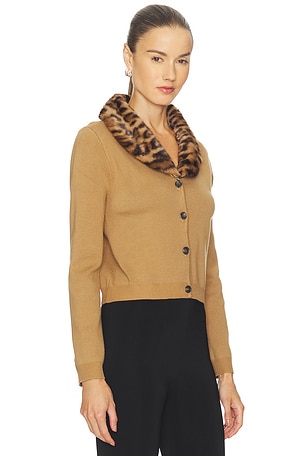 Central Park West Gia Sweater in Brown