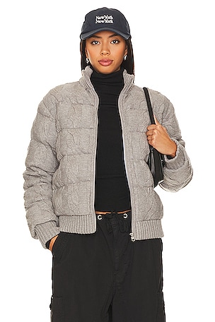 Aubrey Cable Puffer JacketCentral Park West$177