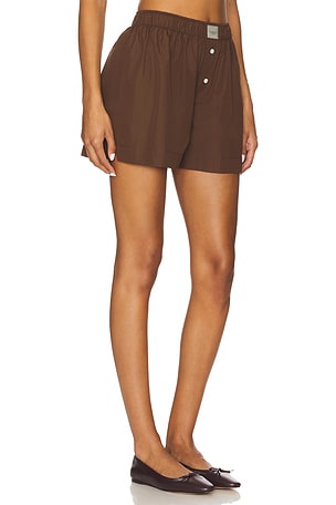 Comme Si La Boxer Classica Short in Brown