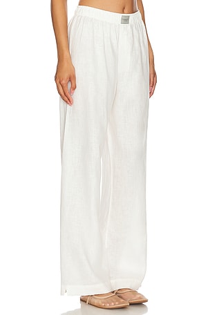 Comme Si La Boxer Alta Pant in Cream