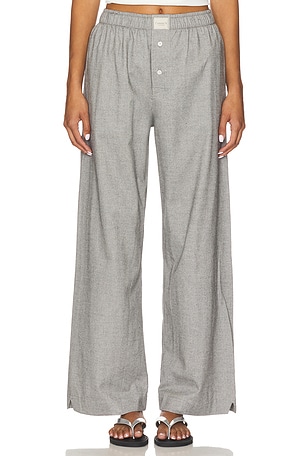 La Boxer Alta Flannel Pant Comme Si