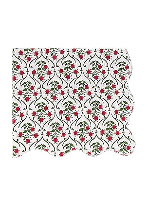 MANTELES CHEFANIE BLOCK PRINT NOEL TABLECLOTH Chefanie