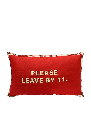 FUNDA DE ALMOHADA CHEFANIE PLEASE LEAVE BY 11 PILLOWCASE Chefanie