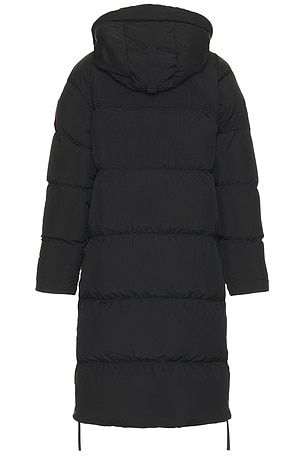 Canada Goose Lawrence Long Puffer in Black