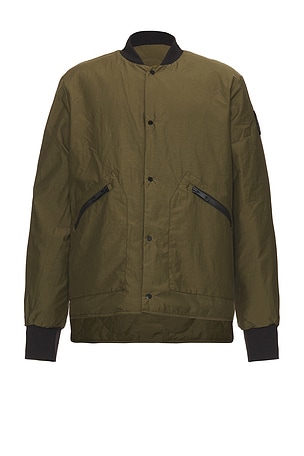 Canada Goose Boswell Reversible Liner Jacket in Olive