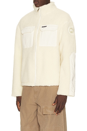 Canada Goose Harrier Fleece Jacket in White