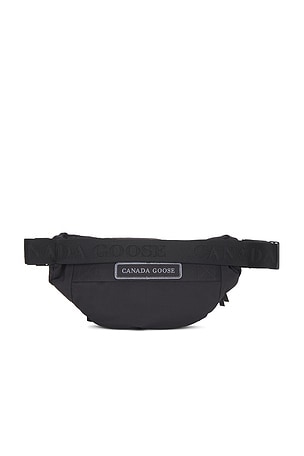 Canada Goose Black Disc Waist Pack in Black