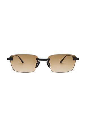Rimless Cubic Sunglasses Chimi
