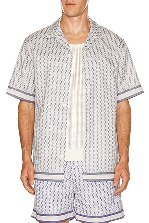 Galliano Border Shirt CHE