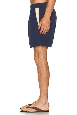 CHE Plain Tailored Swim Short in Blue