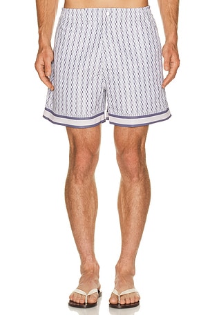 Galliano Border Swim Short CHE