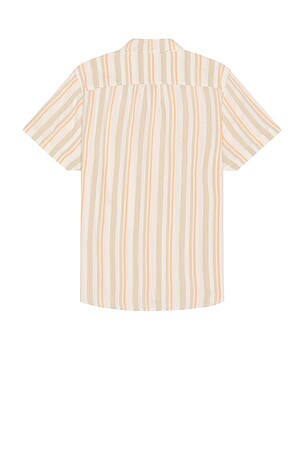 Chubbies The Ice Cream Social Weave Friday Shirt in Cream