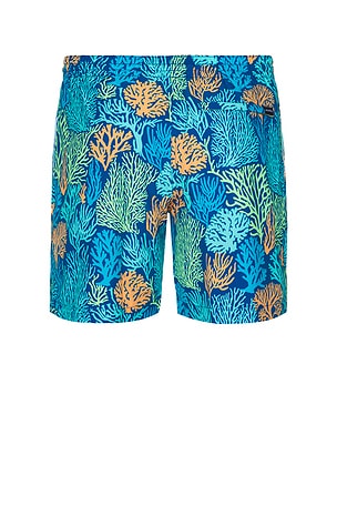Chubbies The Coral Quarrels 7 Swim Short in Blue