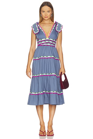 Chelili Dress Blue CeliaB