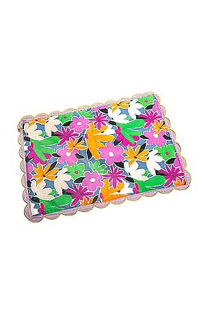 Purple Daisies Rectangle Place Mat Set Of Two CeliaB