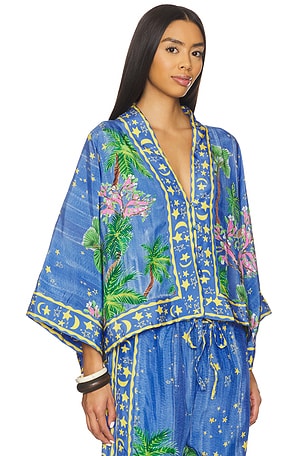 CeliaB Noche Top in Blue