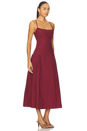 Ciao Lucia Karita Dress in Burgundy. Size XXS. Also