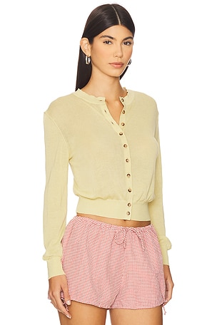 Ciao Lucia Hydra Cardigan in Yellow