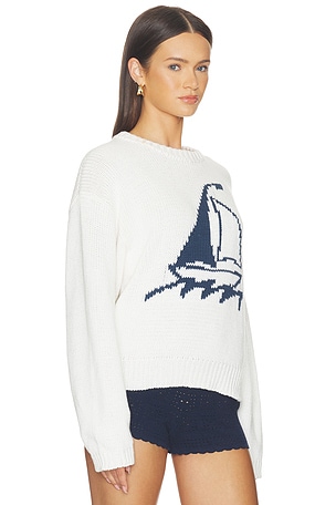 Ciao Lucia Josette Pullover in Ivory