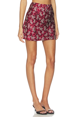 Ciao Lucia Audrey Skirt in Red. Size XXS. Also