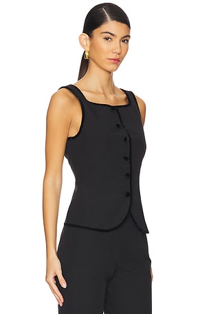 Ciao Lucia Amira Top in Black