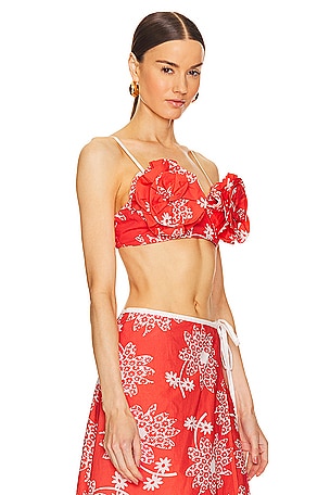 Ciao Lucia Ailani Top in Red