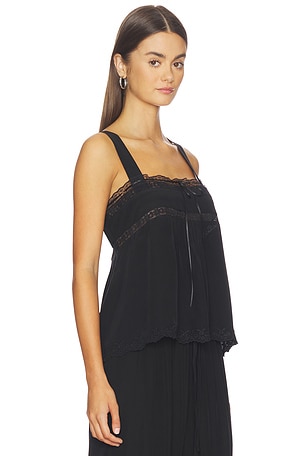 Ciao Lucia Euri Top en Noir