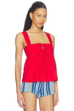Ciao lucia ander top en color rojo