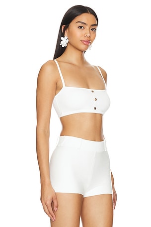 Ciao Lucia Celine Top in White