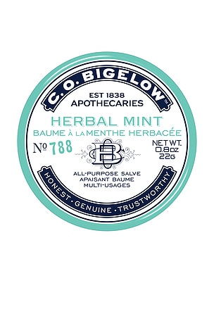 Herbal Mint Salve Tin C.O. Bigelow