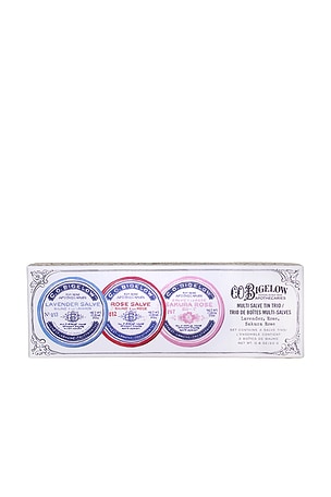 Lip Salve Tin Trio C.O. Bigelow