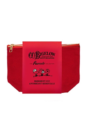 X Peanuts Emergency Kit Apothecary Essentials C.O. Bigelow