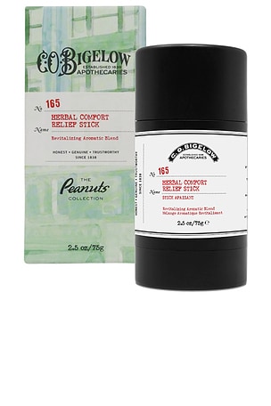 X Peanuts Herbal Comfort Relief Stick No. 165 C.O. Bigelow
