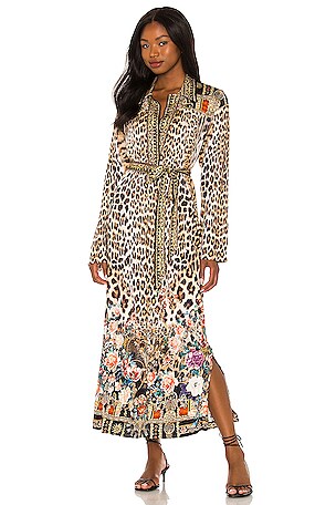 Jersey Shirt Dress