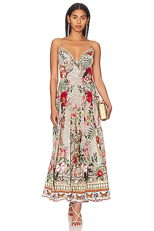 Tie Front Camilla Maxi Camilla Tie Front Maxi Dress In Leos Bouquet REVOLVE Tie Front Camilla Maxi Camilla Tie Front Maxi Dress In Leos Bouquet REVOLVE