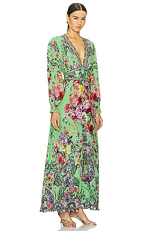 Camilla Maxi Dress in Green