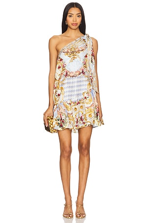Tie One Shoulder Short Dress Camilla