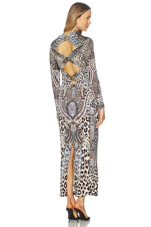Back Detail Jersey Dress Camilla