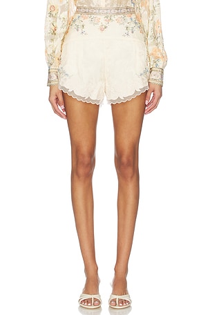 High Waisted Flare Short Camilla