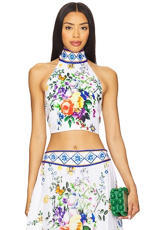 Halter Tie Back Top Camilla