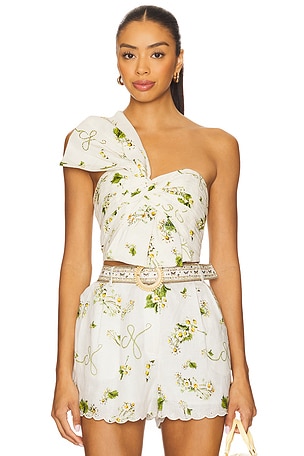 Asymmetric Bow Top Camilla