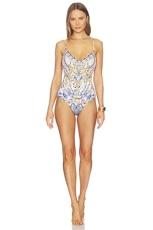 V Neck One Piece Camilla